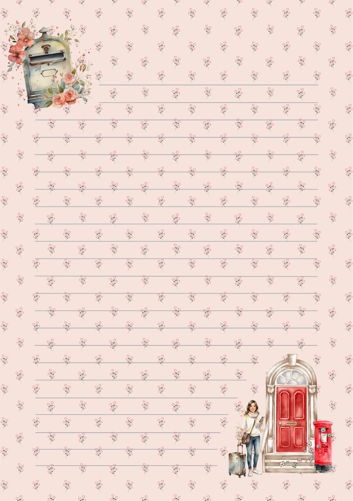 Letter Sheet - Stickers&FriendsStudio