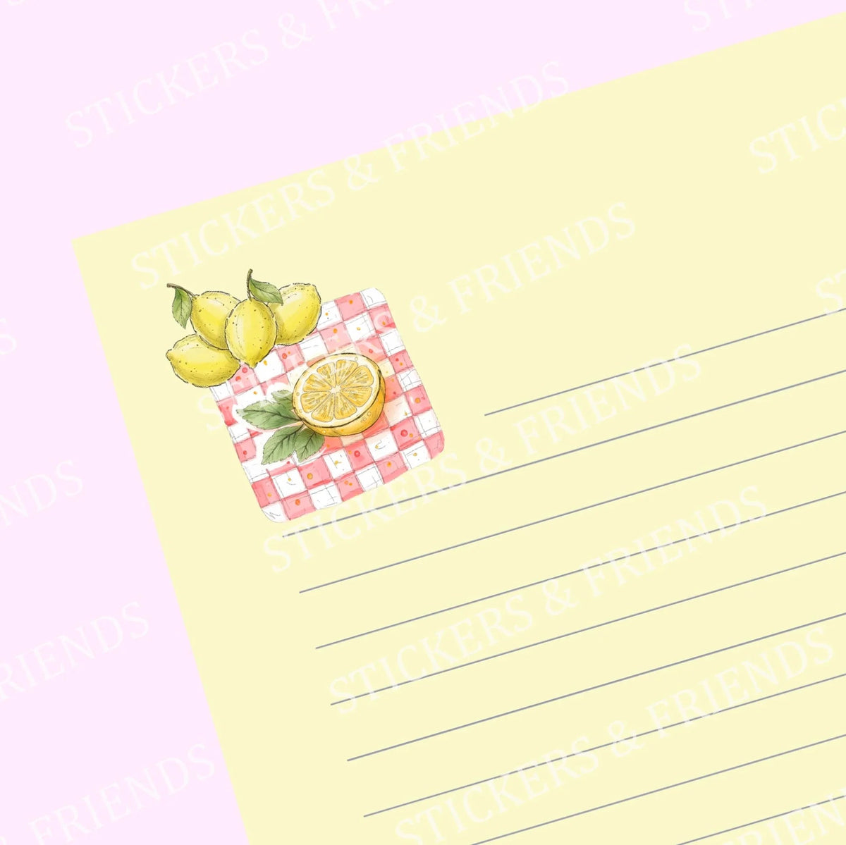 Letter Sheet Digital/ Journaling - Stickers&Friends Studio