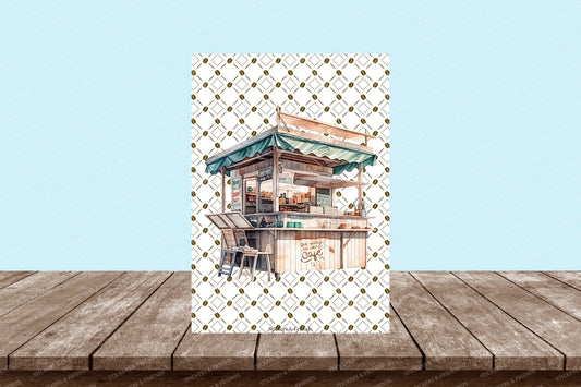 Always Coffee Postcard - Stickers&Friends Studio