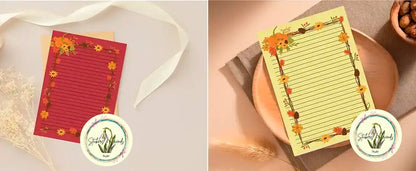 Autumn Letter Sheet (Paper) - Stickers&FriendsStudio