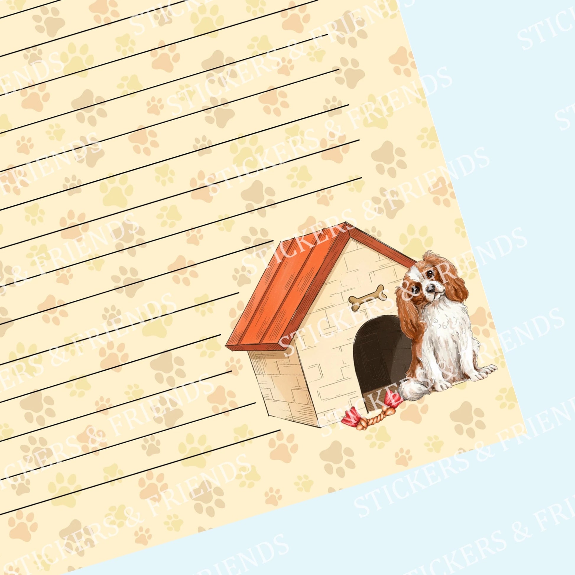 City Dogs Digital Letter Sheet - Stickers&Friends