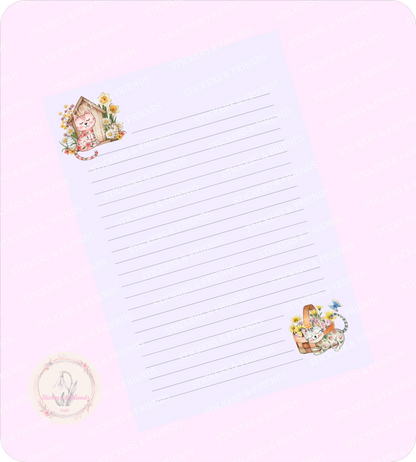 Country Cats Letter Sheet - Stickers&Friends Studio