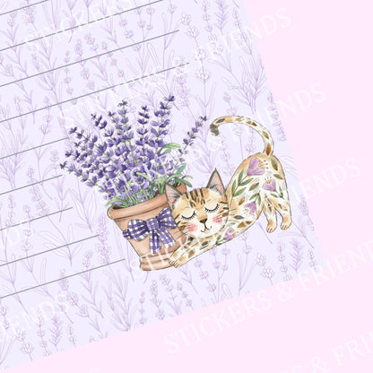 Country Cats Letter Sheet - Stickers&Friends Studio