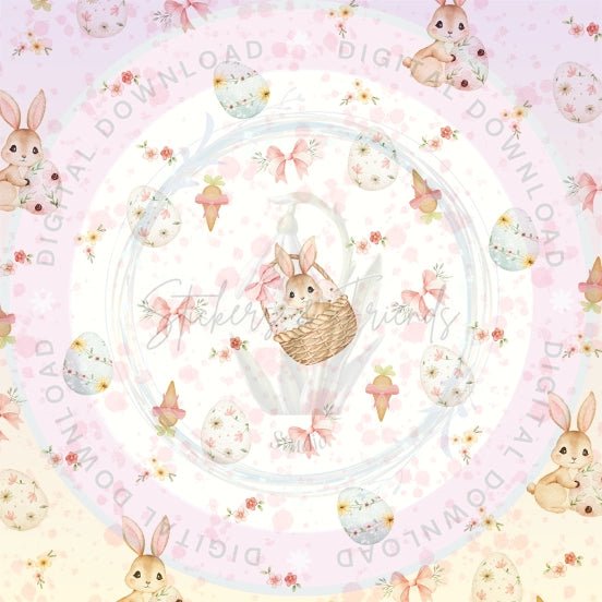 Easter Happy Junk Journal Pack - Stickers&FriendsStudio
