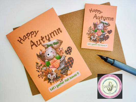 Greeting Card - Stickers&FriendsStudio