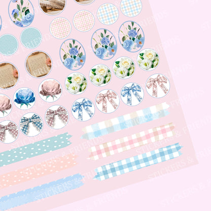 Hydrangeas Journal Set - Stickers&Friends