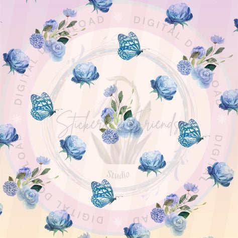 Hydrangeas Junk Journal Pack - Stickers&FriendsStudio