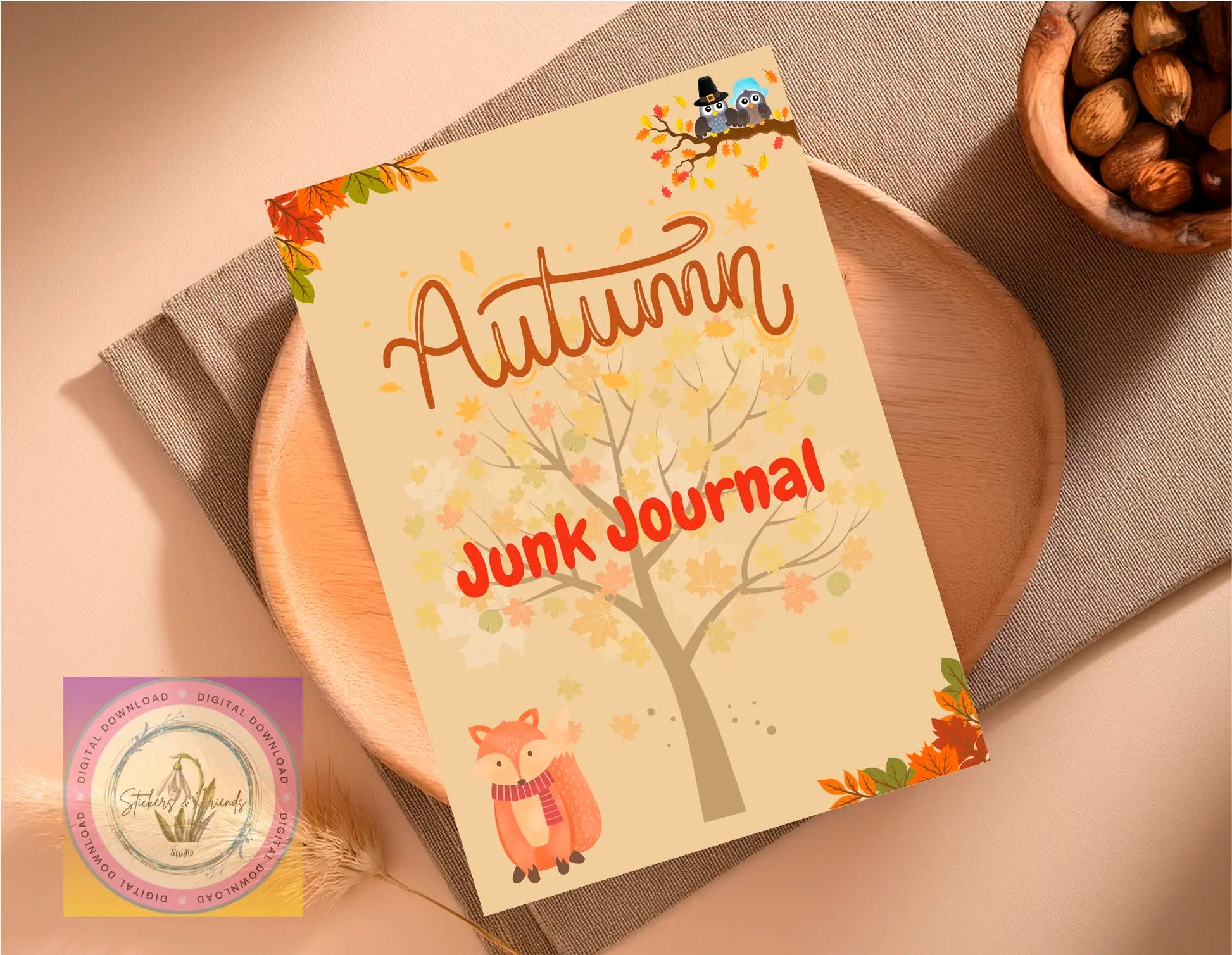 Junk Journal Vol. I - Stickers&FriendsStudio