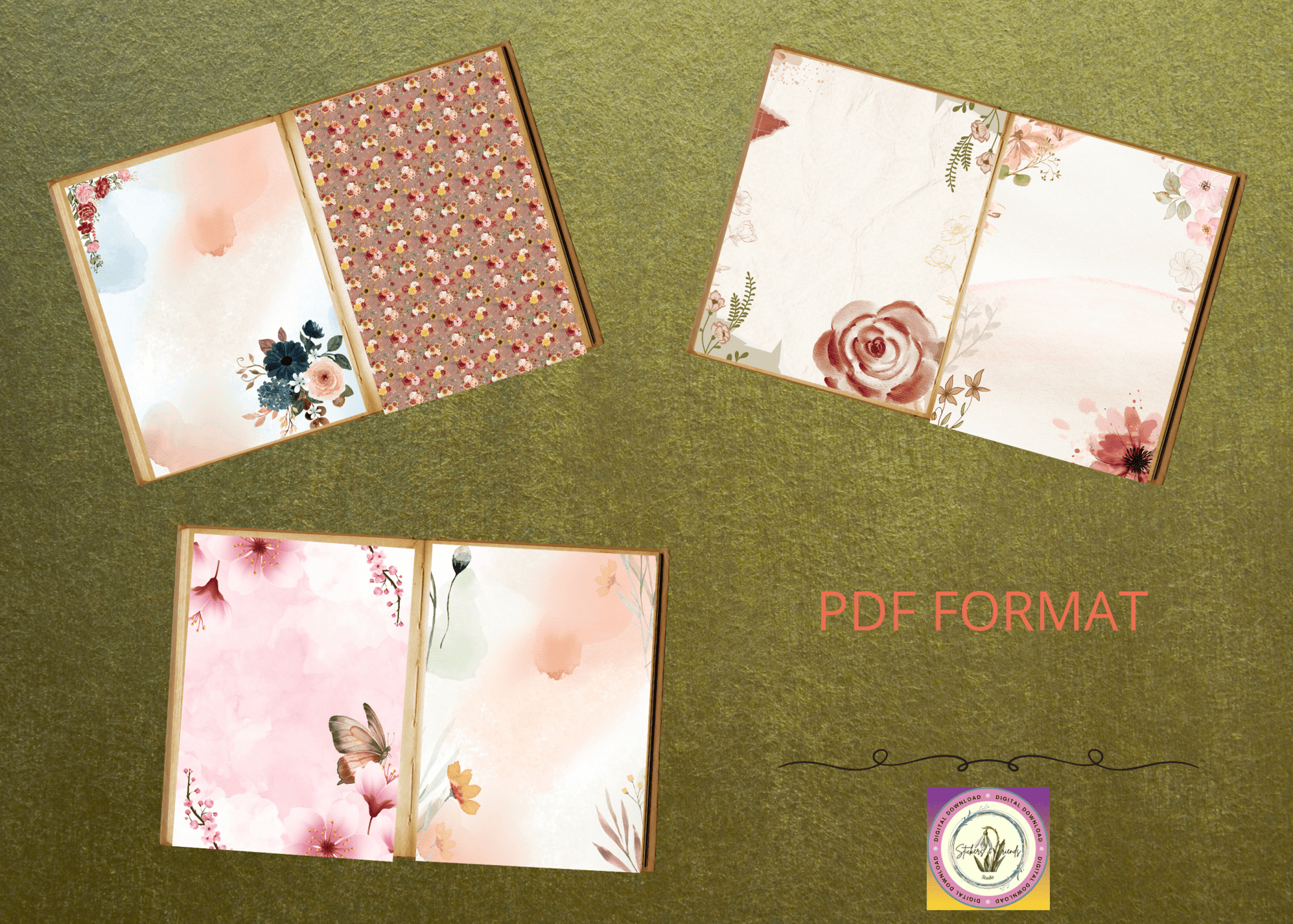 Junk Journal Vol. I - Stickers&FriendsStudio