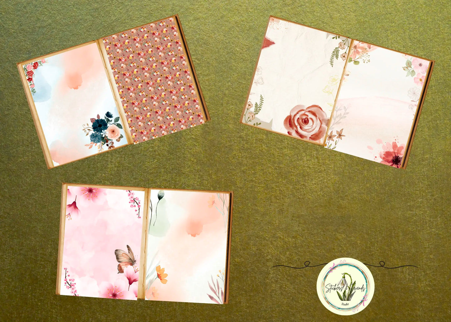 Junk Journal Vol. I (Paper) - Stickers&FriendsStudio