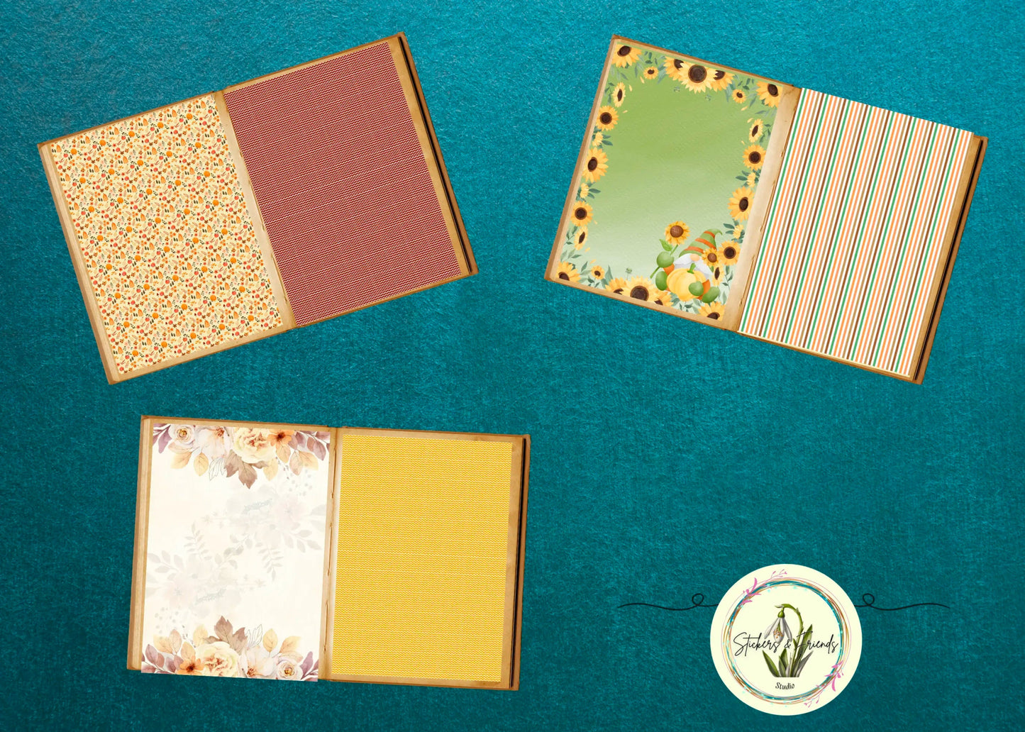 Junk Journal Vol. I (Paper) - Stickers&FriendsStudio