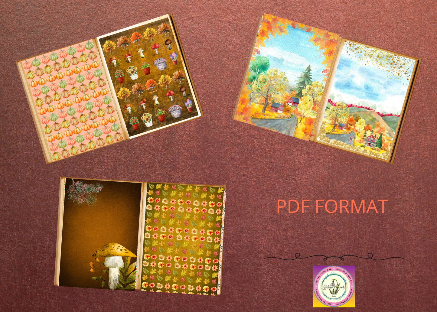 Junk Journal Vol. II - Stickers&FriendsStudio