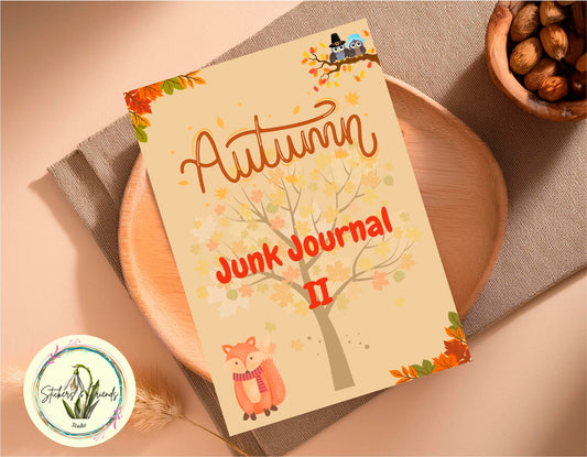Junk Journal Vol. II (Paper) - Stickers&FriendsStudio