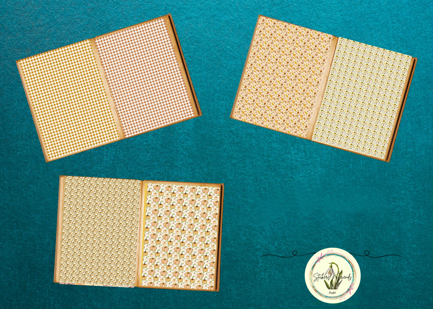 Junk Journal Vol. II (Paper) - Stickers&FriendsStudio
