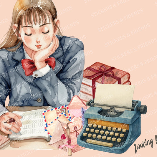 Penpal Friend Postcard - Stickers&Friends Studio