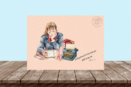 Penpal Friend Postcard - Stickers&Friends Studio