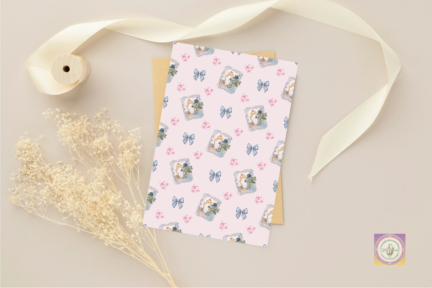 Ribbons Junk Journal Pack (Digital) - Stickers&FriendsStudio