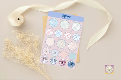 Ribbons Junk Journal Pack (Digital) - Stickers&FriendsStudio