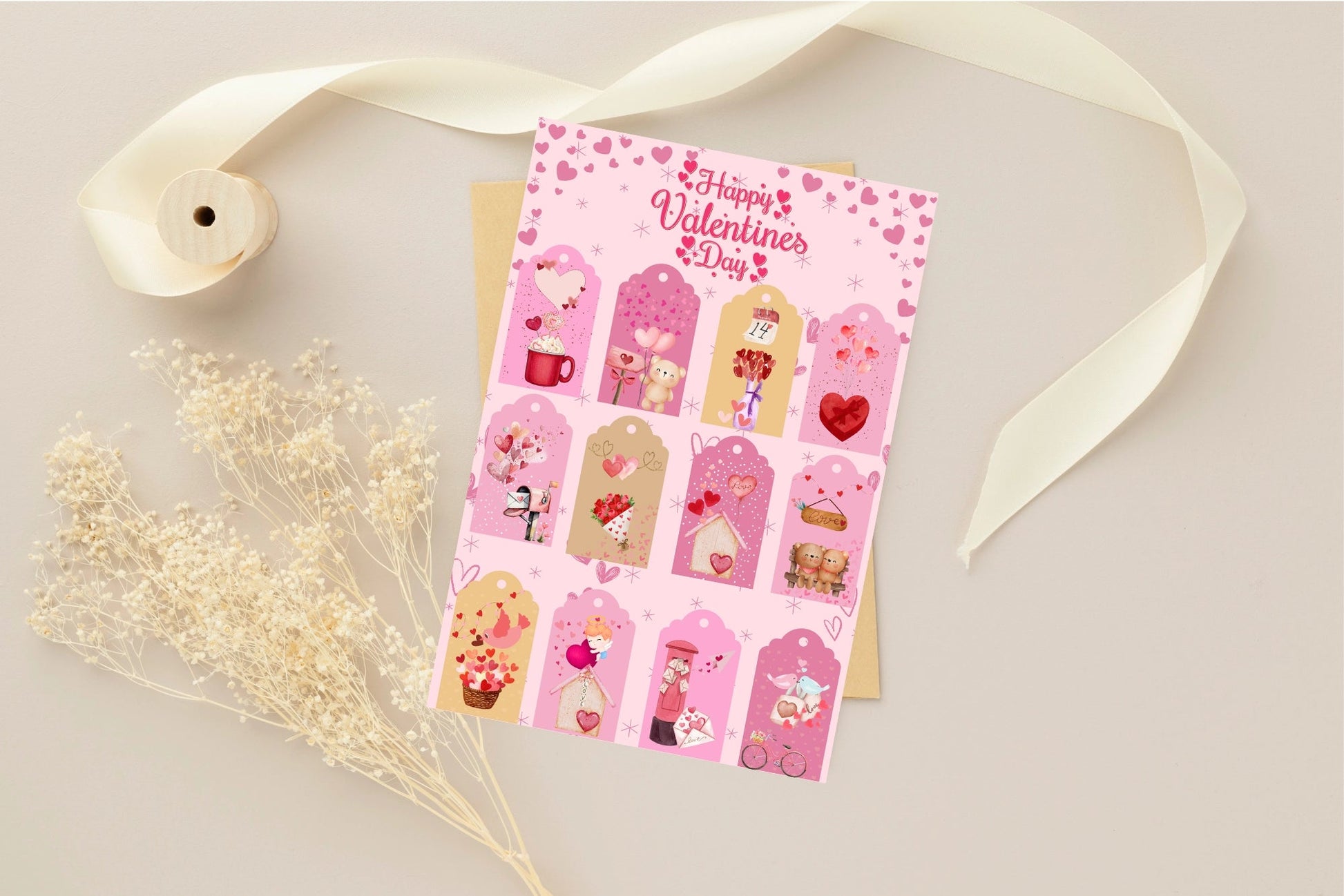 Saint Valentine's Day Pack (Paper) - Stickers&FriendsStudio