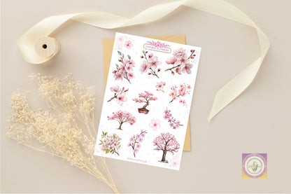Sakura Junk Journal Pack - Stickers&FriendsStudio