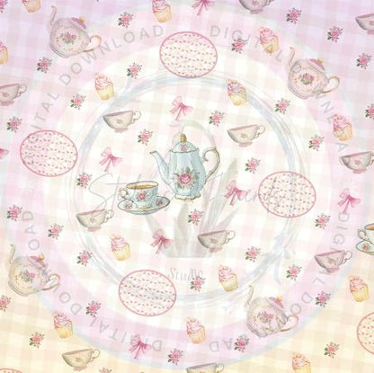 Tea Heart Junk Journal Pack - Stickers&FriendsStudio