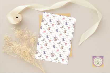 Violet Paradise Junk Journal Pack - Stickers&FriendsStudio